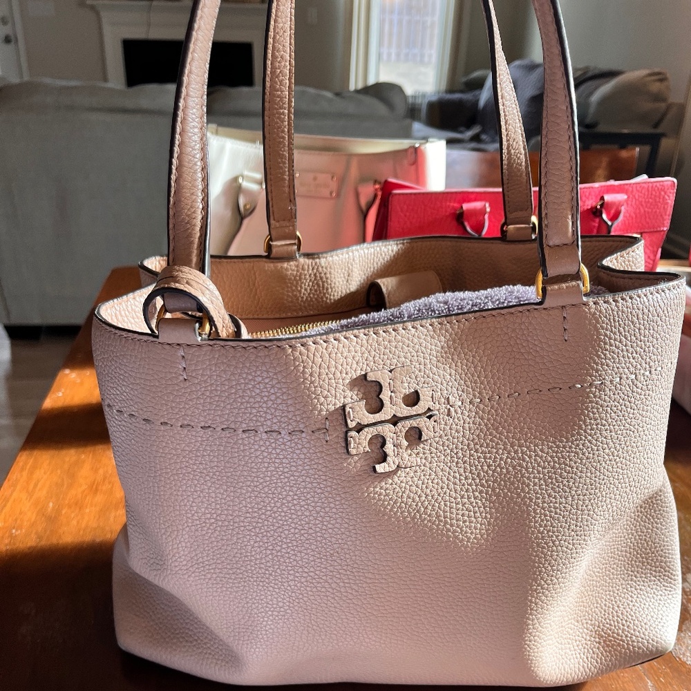 Tory Burch tan tote